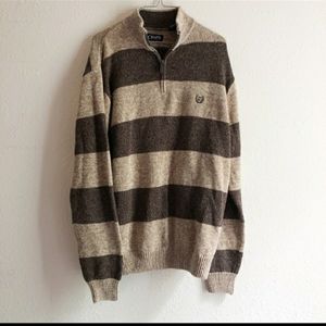 Men’s Chaps Cotton Striped Sweater XL